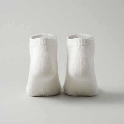 AI concept: summer ankle socks heel view