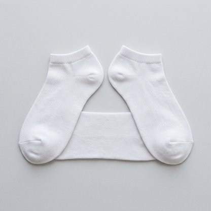 AI concept: summer ankle socks front view